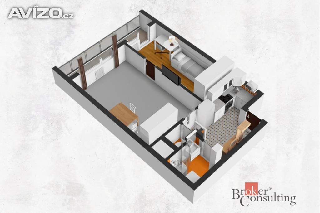 Foto inzerátu Prodej bytu 2+1 53 m², Praha