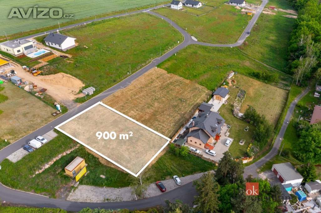 Foto inzerátu Prodej stavebního pozemku 900 m², Dalovice