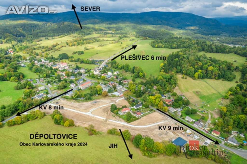 Foto inzerátu Prodej stavebního pozemku 964 m², Děpoltovice
