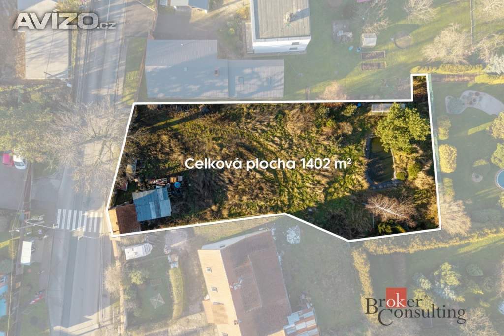 Foto inzerátu Prodej stavebního pozemku 1 402 m², Psáry