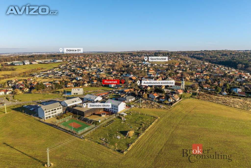 Foto inzerátu Prodej stavebního pozemku 1 402 m², Psáry