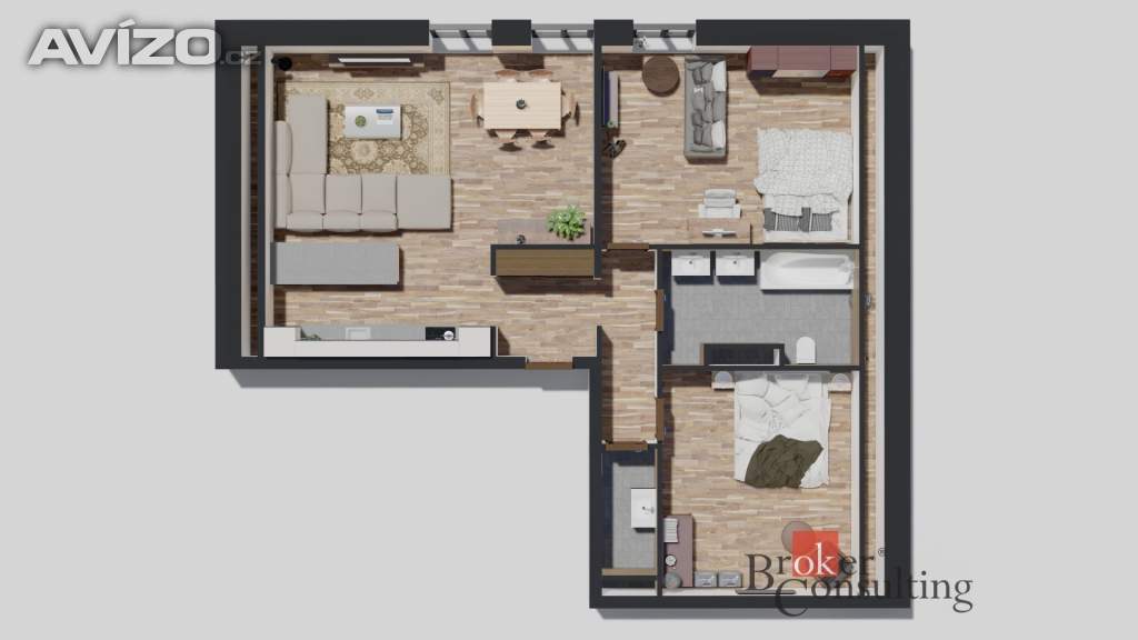 Foto inzerátu Prodej bytu 3+kk 87 m², Ostrava