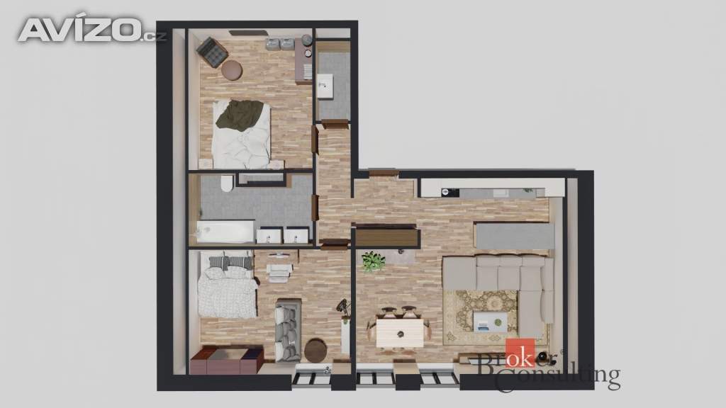 Foto inzerátu Prodej bytu 3+kk 87 m², Ostrava