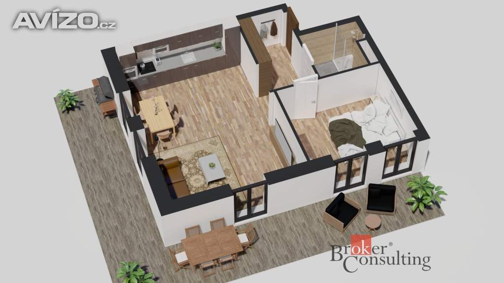 Foto inzerátu Prodej bytu 2+kk 54 m², Ostrava