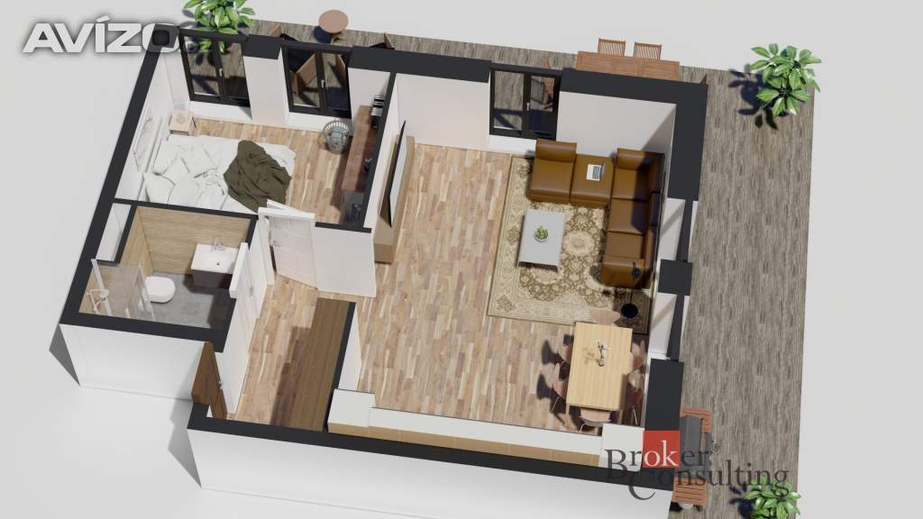 Foto inzerátu Prodej bytu 2+kk 54 m², Ostrava