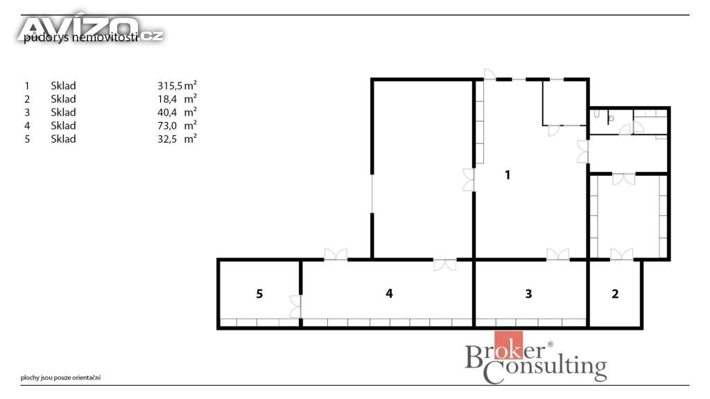 Foto inzerátu Pronájem výrobního prostoru 435 m², Blešno