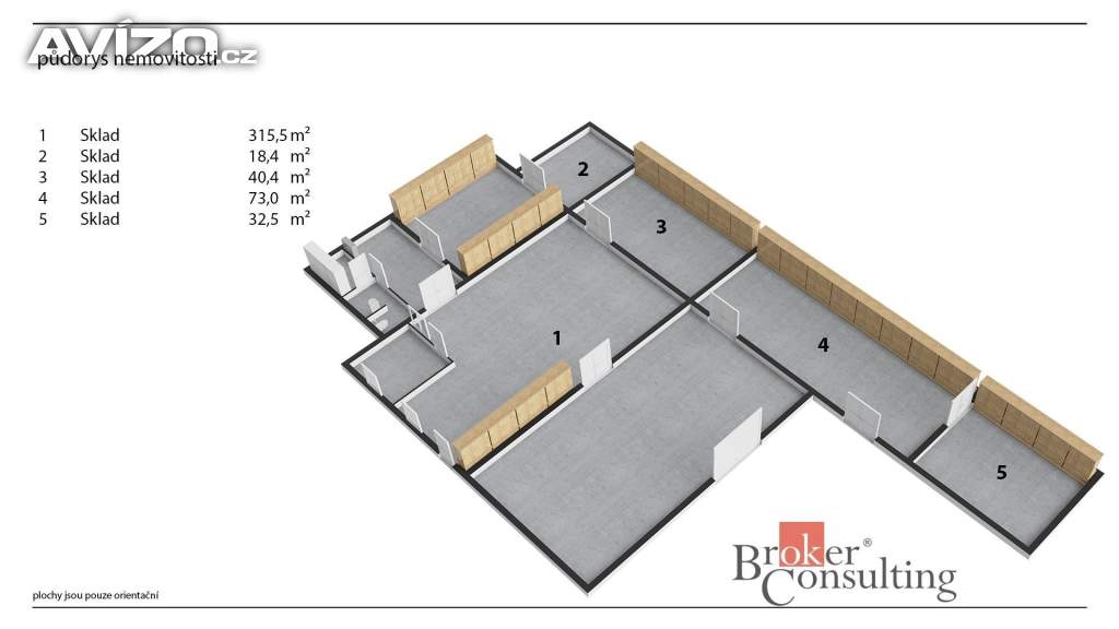 Foto inzerátu Pronájem výrobního prostoru 435 m², Blešno