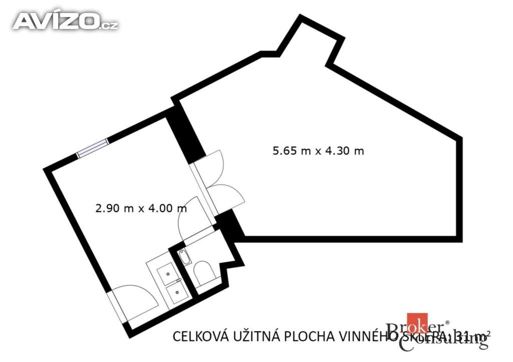 Foto inzerátu Prodej bytu 2+kk 49 m², Brno
