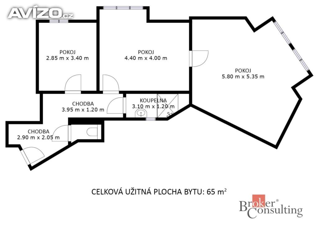 Foto inzerátu Prodej bytu 2+1 65 m², Brno