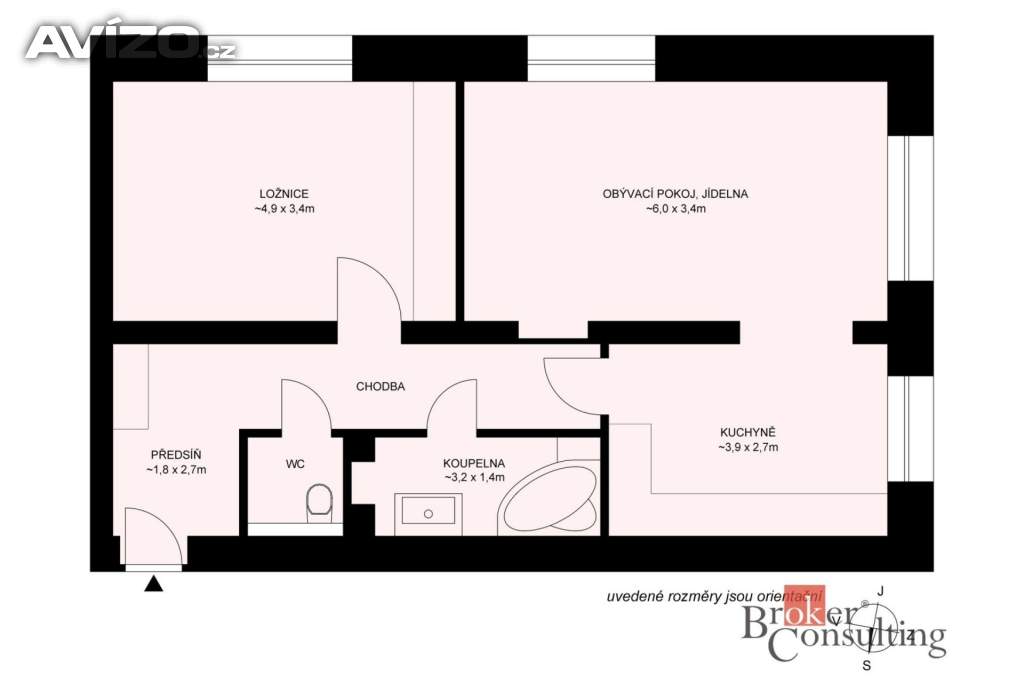 Foto inzerátu Prodej bytu 2+1 68 m², Třeboň