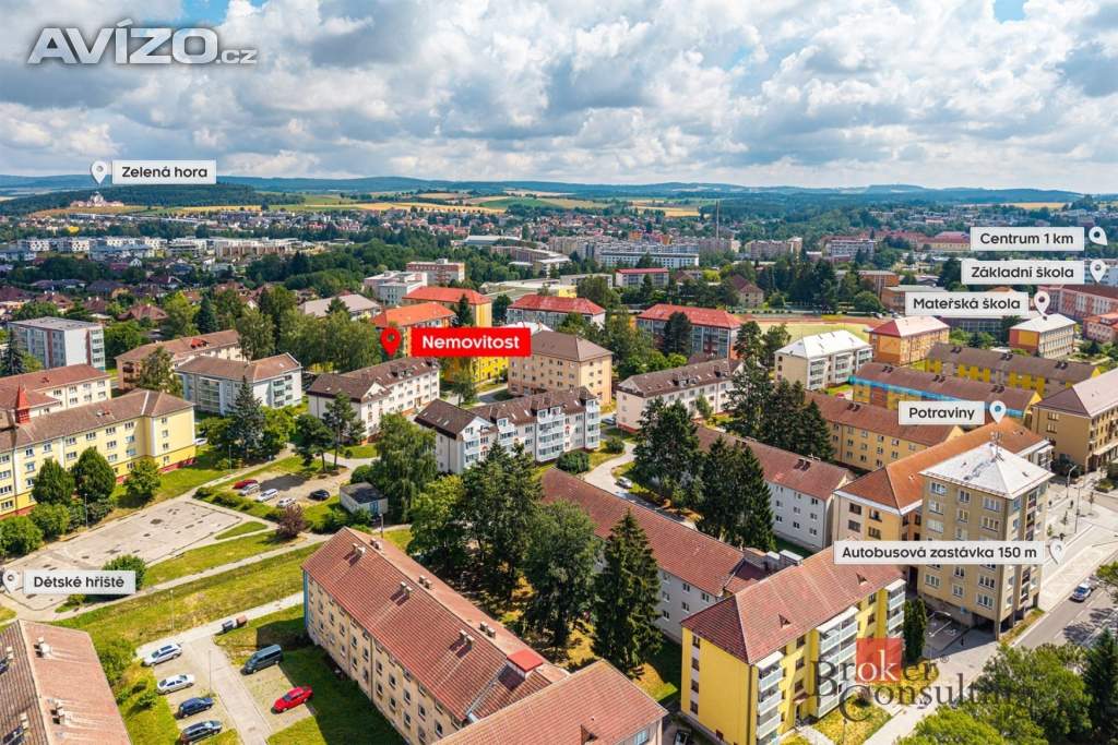 Foto inzerátu Prodej bytu 2+1 55 m², Žďár nad Sázavou