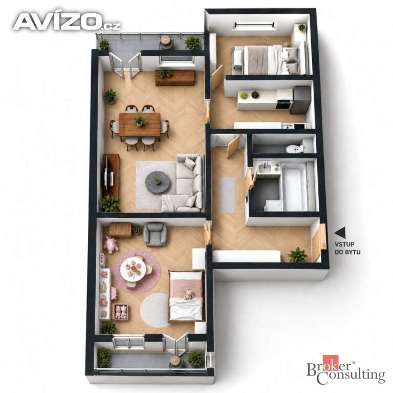 Foto inzerátu Prodej bytu 3+1 74 m², Hradec Králové