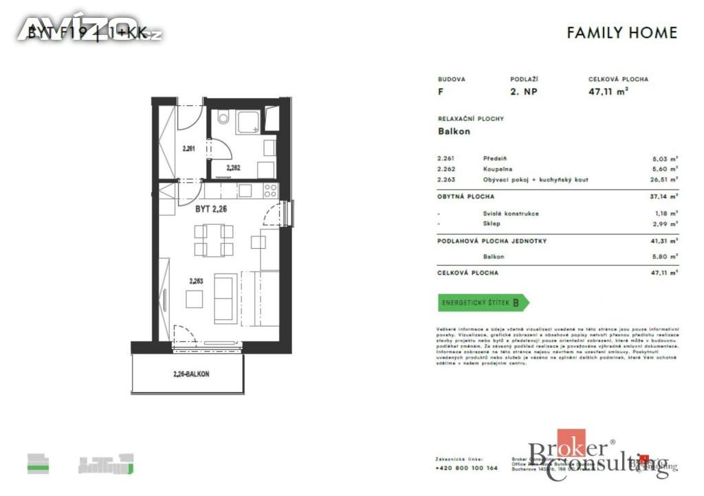 Foto inzerátu Pronájem bytu 1+kk 47 m², Plzeň