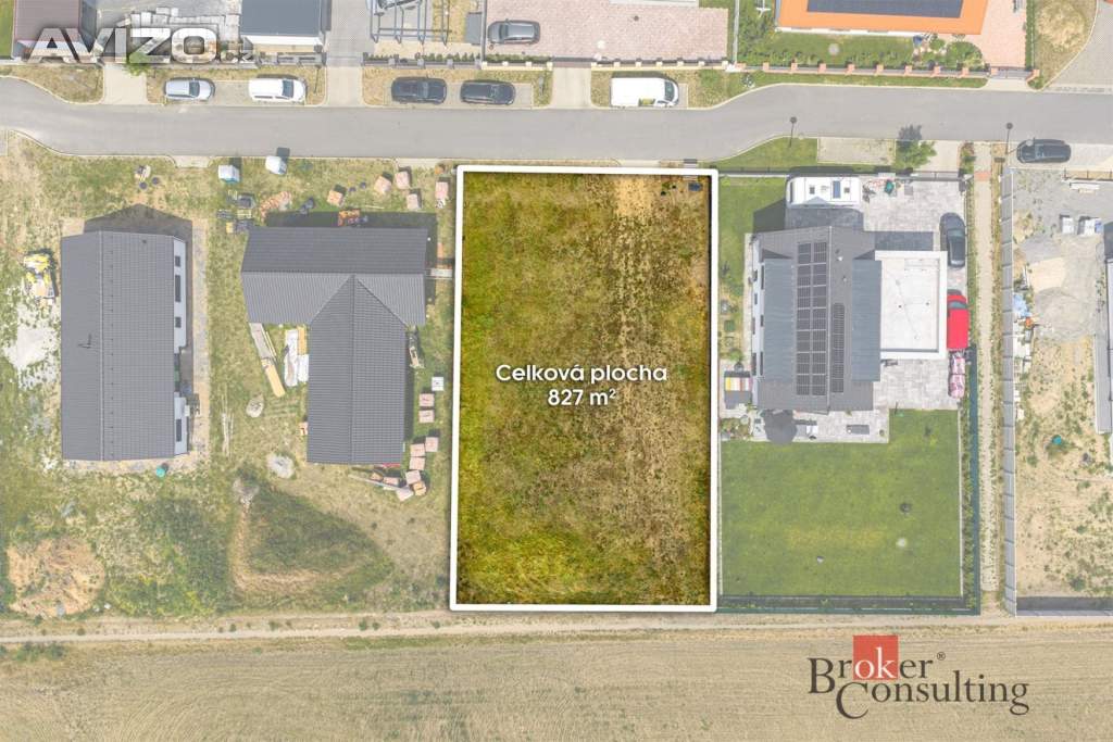 Foto inzerátu Prodej stavebního pozemku 827 m², Nedomice