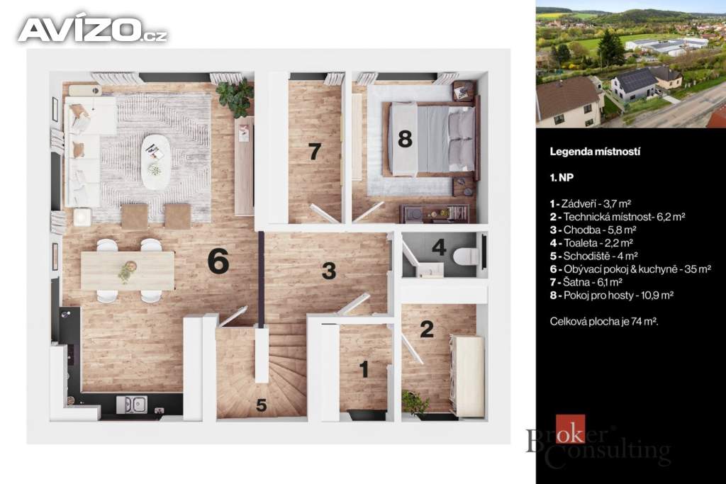 Foto inzerátu Prodej rodinného domu 146 m², Starý Plzenec