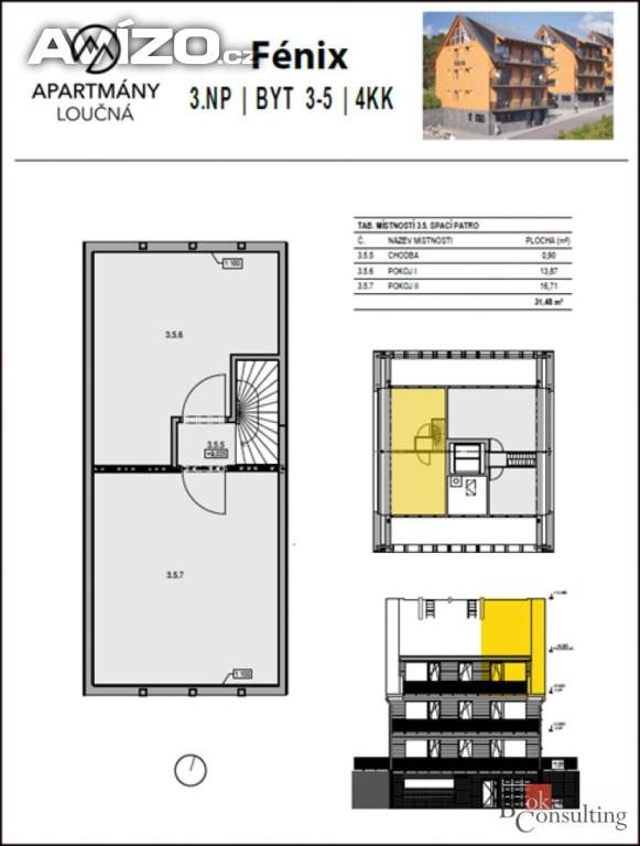 Foto inzerátu Prodej byty 4+kk, 79 m² - Loučná pod Klínovcem - Loučná