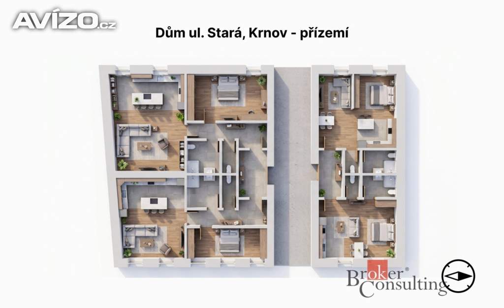 Foto inzerátu Prodej činžovního domu 1 100 m², Krnov
