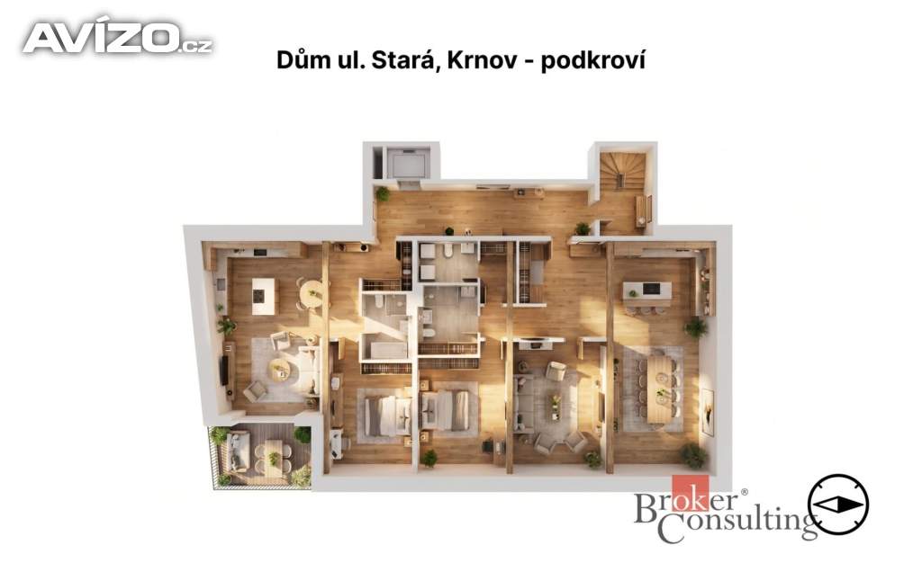 Foto inzerátu Prodej činžovního domu 1 100 m², Krnov