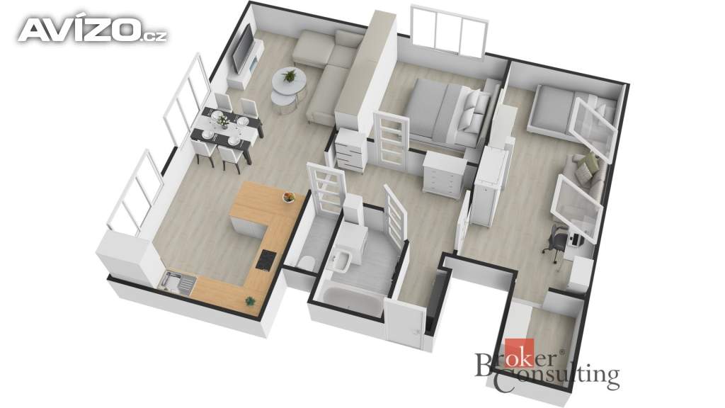 Foto inzerátu Prodej bytu 3+kk 75 m², Nová Ves