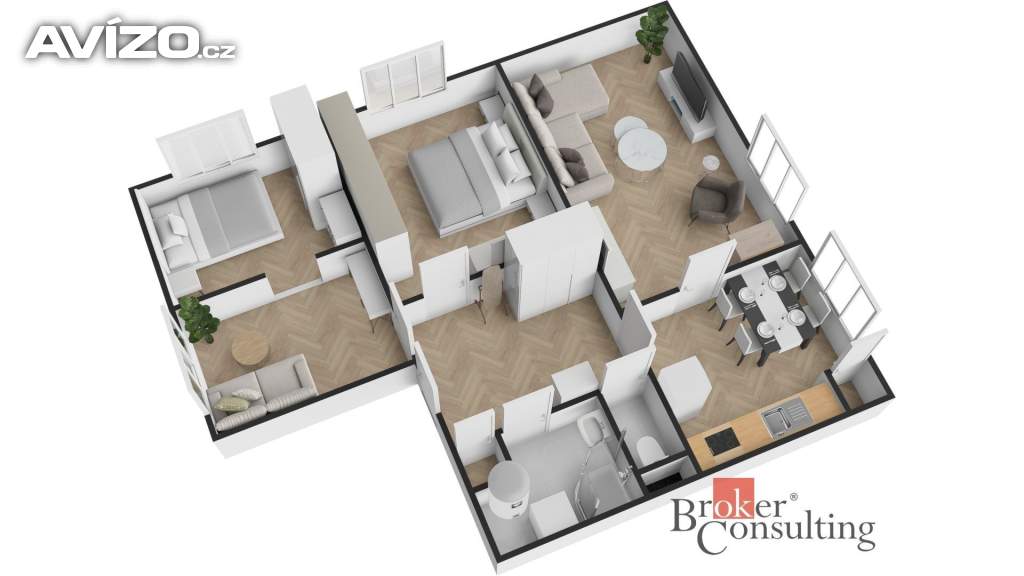 Foto inzerátu Prodej bytu 4+1 73 m², Nová Ves