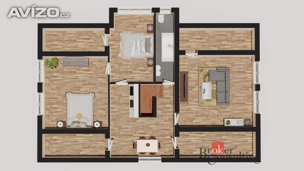 Foto inzerátu Prodej bytu 4+1 143 m², Vrbno pod Pradědem