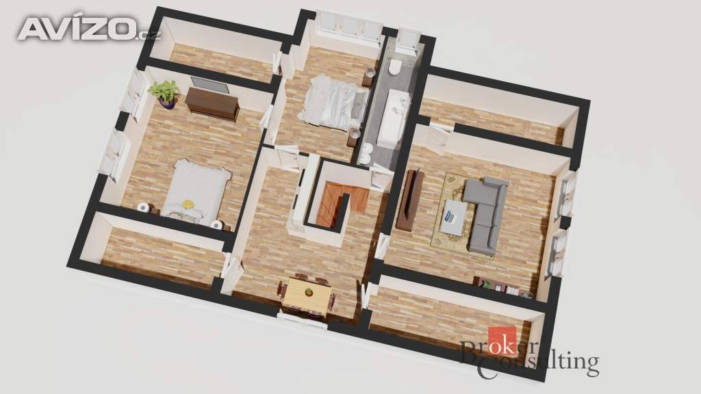 Foto inzerátu Prodej bytu 4+1 143 m², Vrbno pod Pradědem