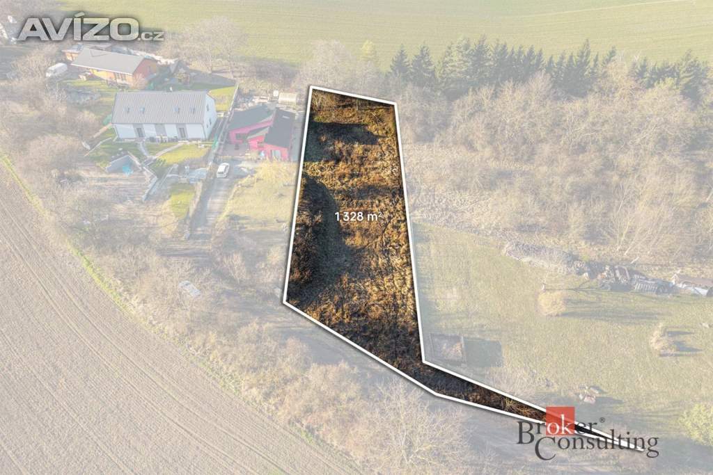 Foto inzerátu Prodej stavebního pozemku 1 328 m², Zvoleněves