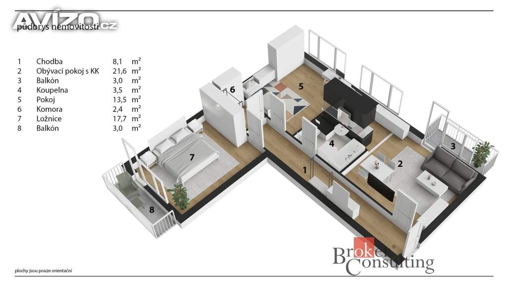 Foto inzerátu Prodej bytu 3+kk 73 m², Kutná Hora