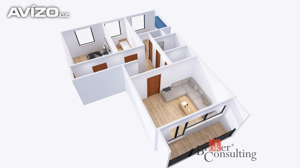Foto inzerátu Prodej bytu 3+1 78 m², Václavov u Bruntálu
