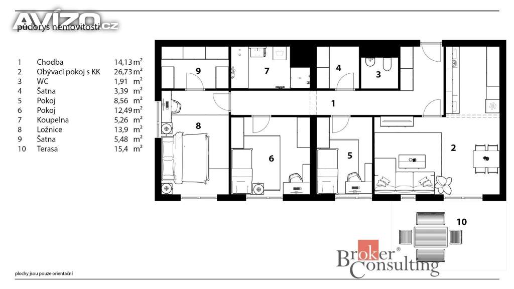 Foto inzerátu Prodej bytu 4+kk 95 m², Rychnov nad Kněžnou