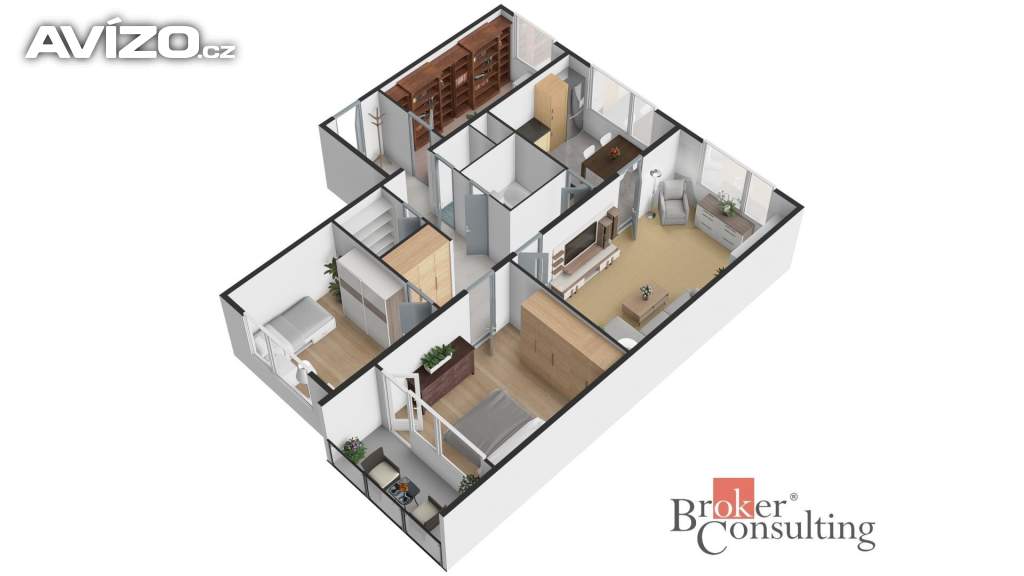 Foto inzerátu Prodej bytu 4+1 96 m², Planá