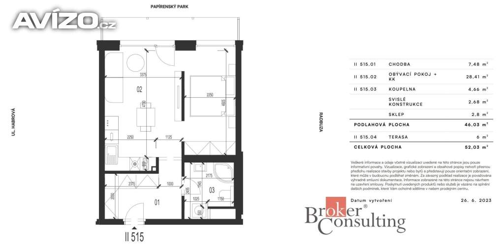 Foto inzerátu Pronájem bytu 2+kk 43 m², Plzeň