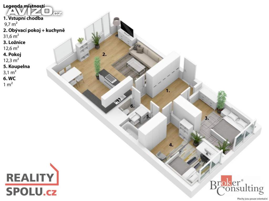 Foto inzerátu Pronájem bytu 3+kk 76 m², Mladá Boleslav