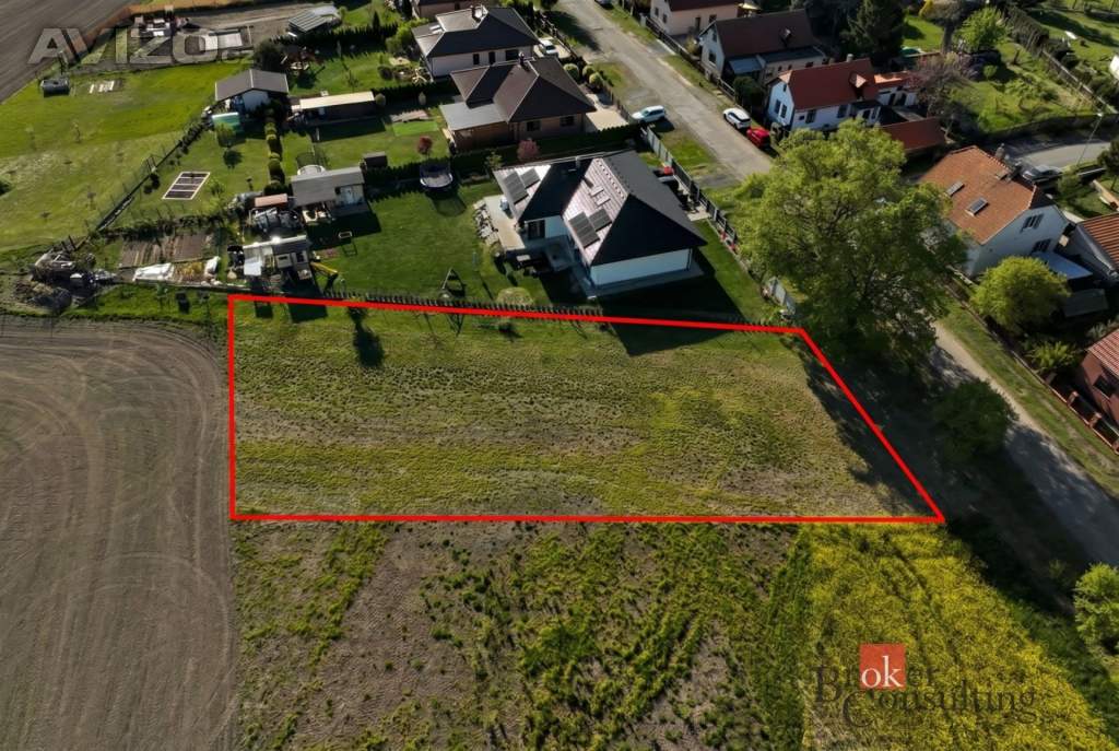 Prodej stavebního pozemku 1 188 m², Všejany
