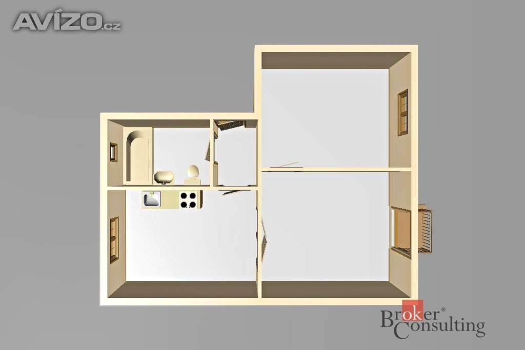 Foto inzerátu Prodej bytu 2+1 47 m², Praha