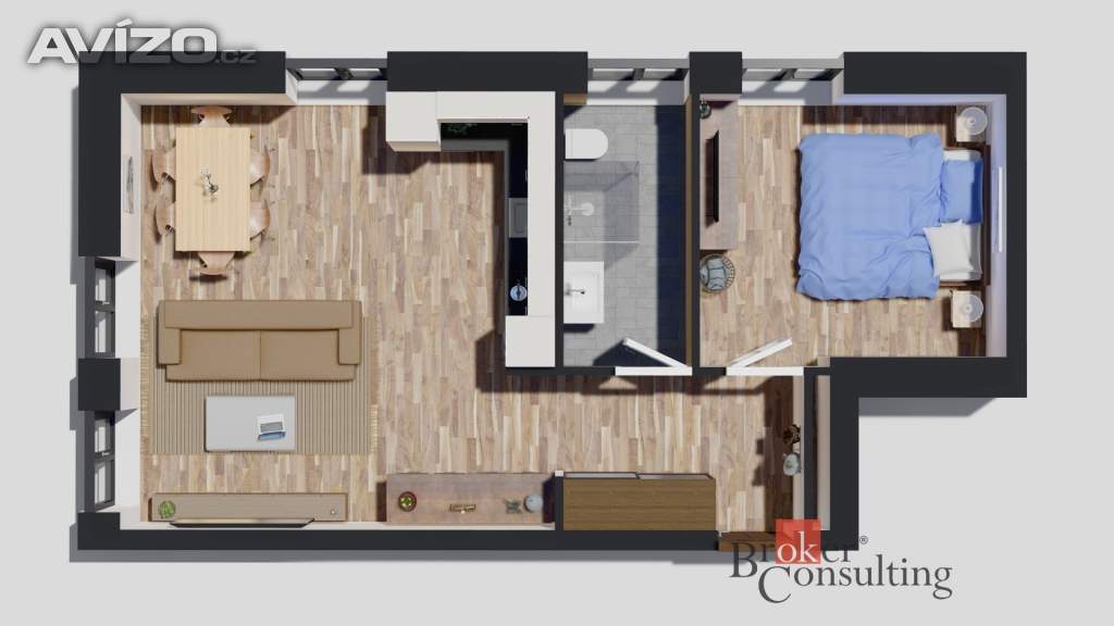 Foto inzerátu Prodej bytu 2+kk 47 m², Ostrava
