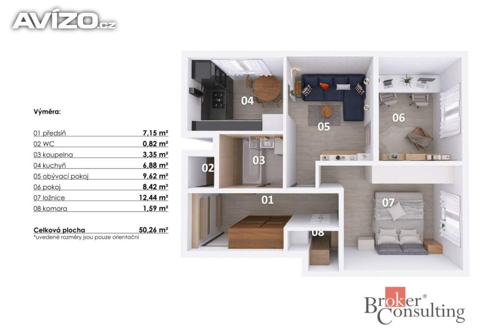Foto inzerátu Prodej bytu 3+kk 51 m², Příbram