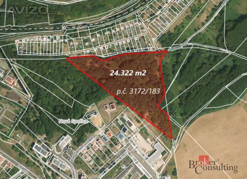 Prodej specifického pozemku 24 584 m², Chomutov