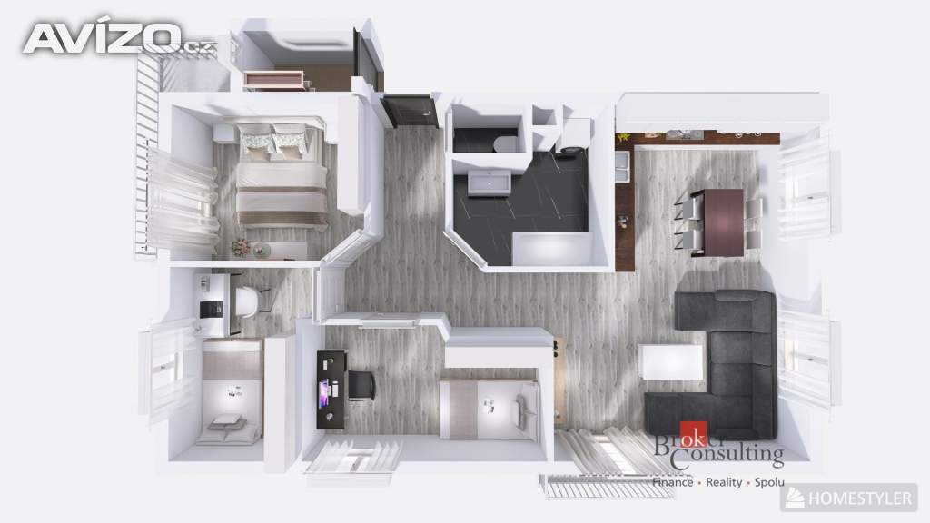 Foto inzerátu Prodej bytu 4+kk 80 m², Vochov
