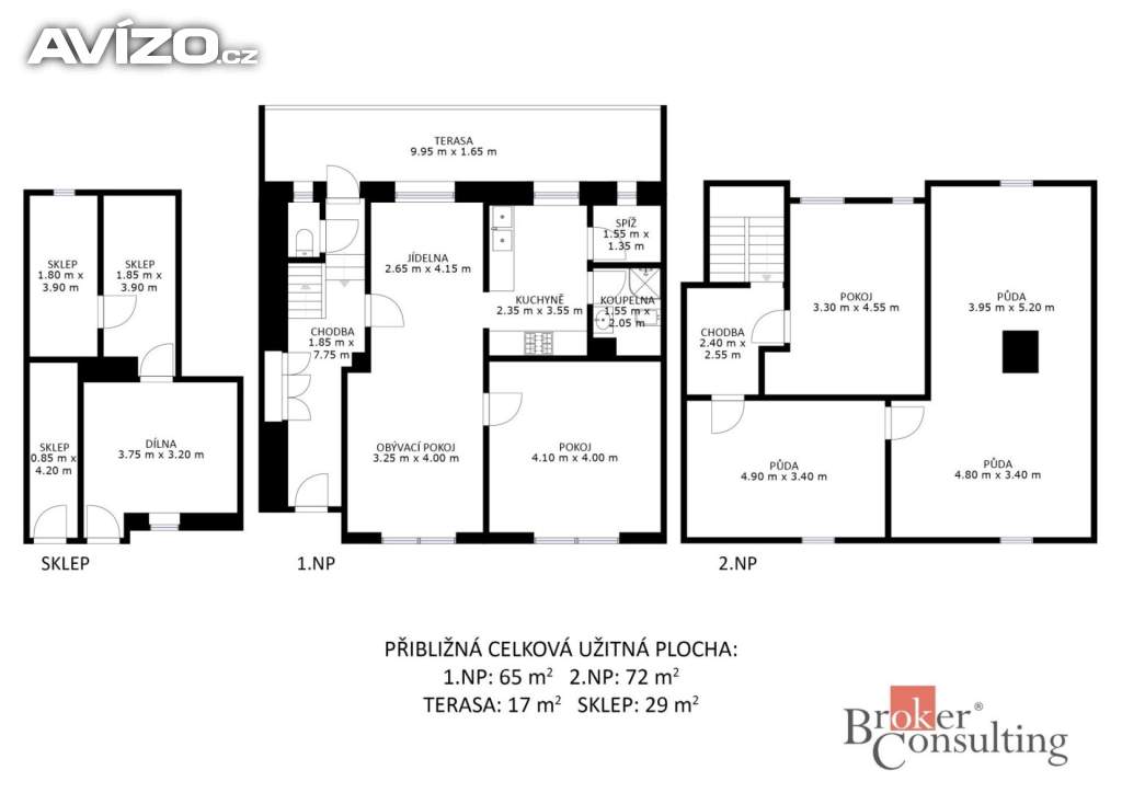 Foto inzerátu Prodej rodinného domu 150 m², Čebín