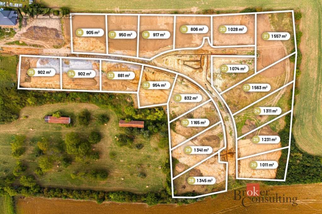 Foto inzerátu Prodej stavebního pozemku 905 m², Starý Bydžov