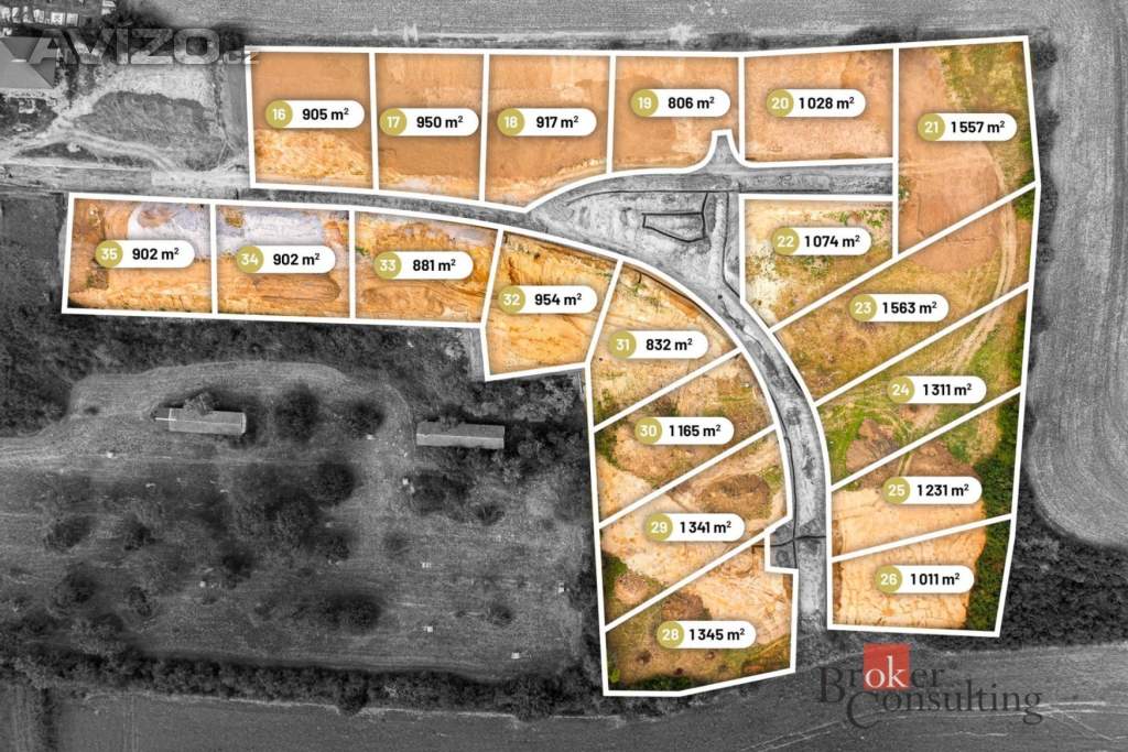 Foto inzerátu Prodej stavebního pozemku 902 m², Starý Bydžov