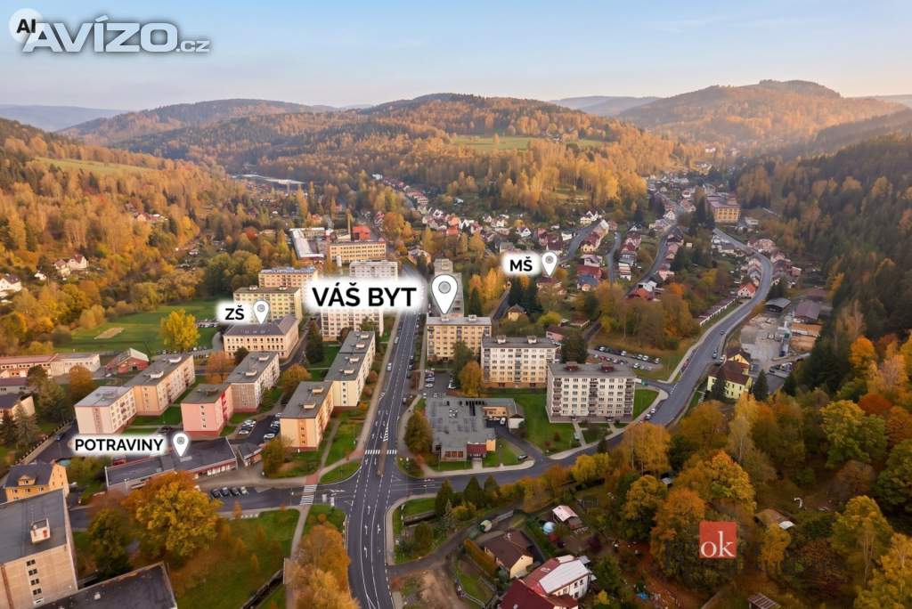 Foto inzerátu Prodej bytu 2+1 65 m², Kraslice