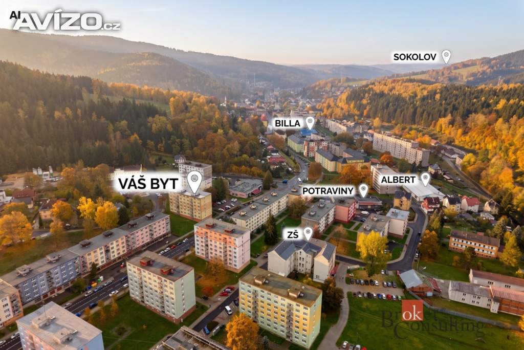 Foto inzerátu Prodej bytu 2+1 65 m², Kraslice