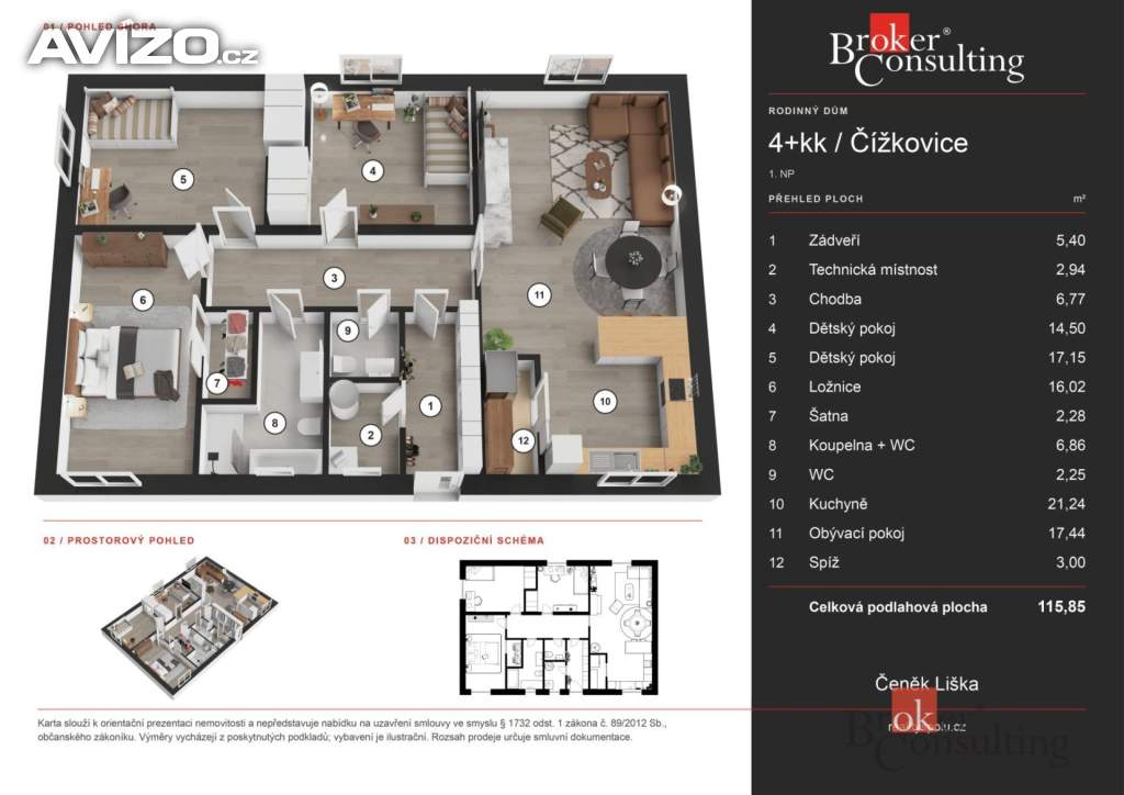 Foto inzerátu Prodej rodinného domu 116 m², Čížkovice