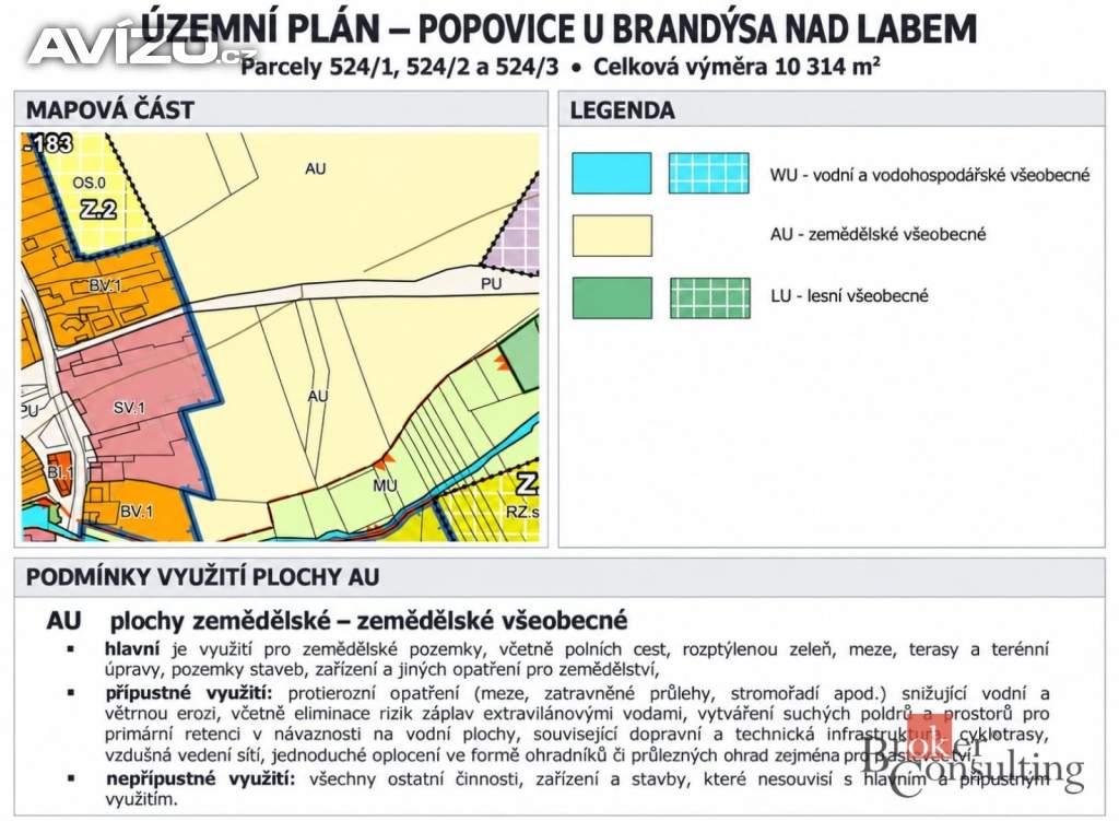 Foto inzerátu Prodej zahrady 10 314 m², Brandýs nad Labem-Stará Boleslav