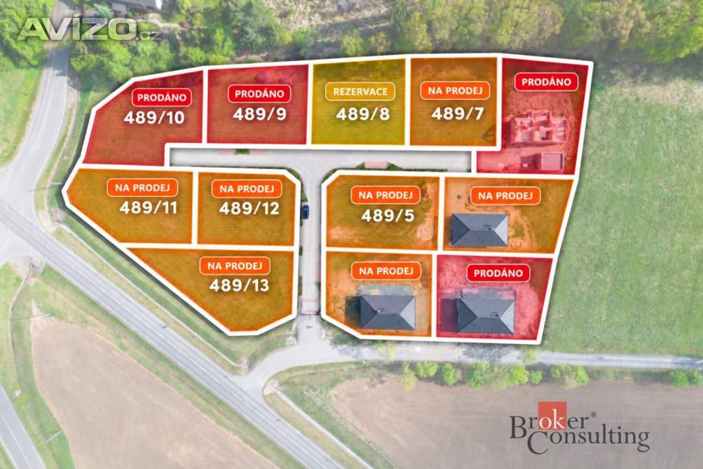Foto inzerátu Prodej stavebního pozemku 890 m², Kamenný Újezd