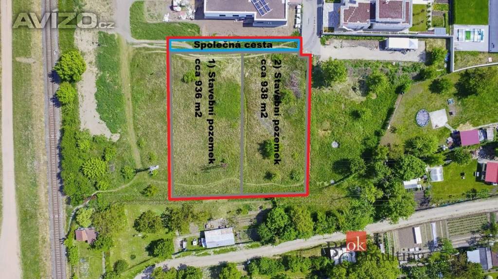 Prodej stavebního pozemku 938 m², Hodonín