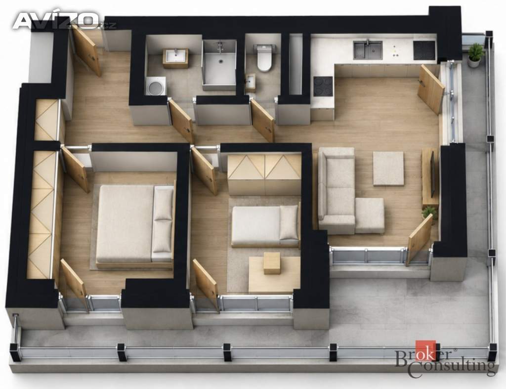 Foto inzerátu Prodej bytu 3+kk 81 m², Plzeň