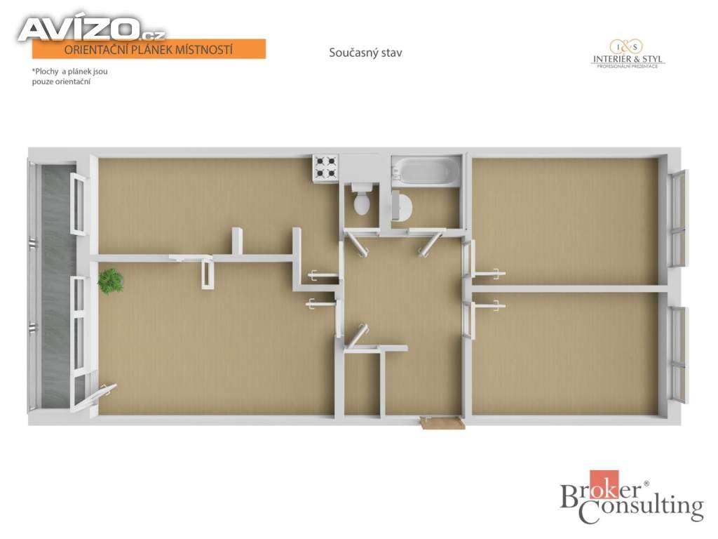Foto inzerátu Prodej bytu 3+1 71 m², Praha